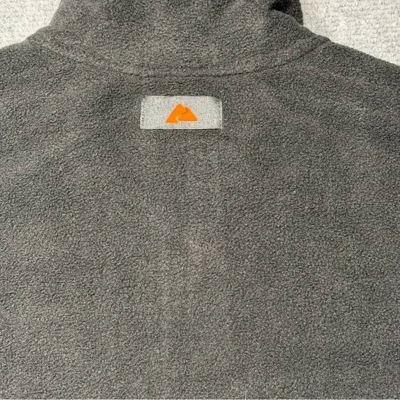 Ozark Trail Men's SMALL Polar Fleece Jacket BLACK Zip Front Mock Neck New - Picture 5 of 11